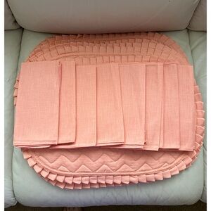 Peach Placemat Set